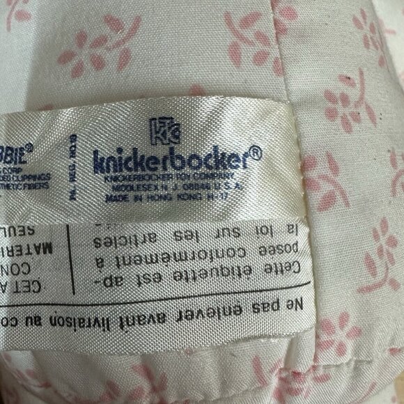 80s Knickerbocker Baby Holly Hobbie Cloth Doll Pink Vintage - Picture 4 of 4